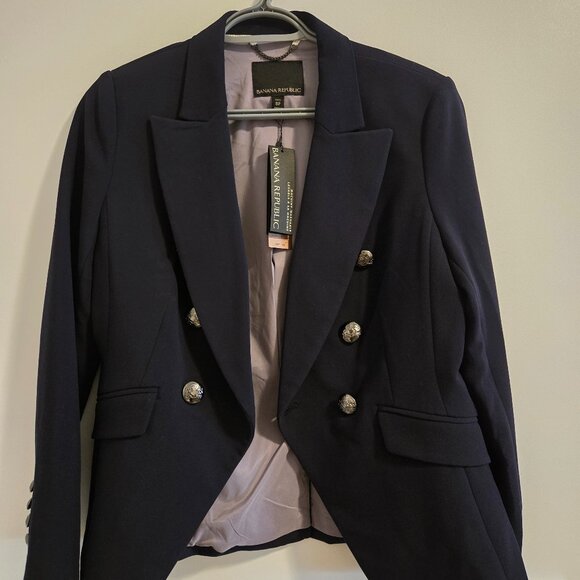 Banana Republic Navy Blazer - Picture 1 of 3